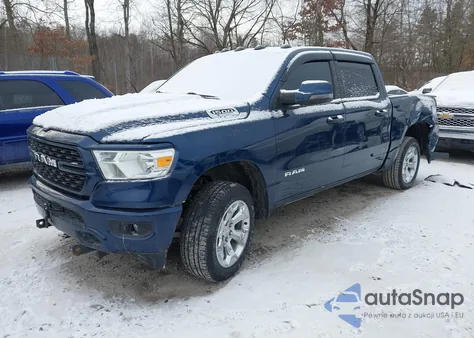 2023 Ram 1500 Big Horn 4X4 5'7 Box из США, поврежденный, VIN 1C6RRFFG8PN698480